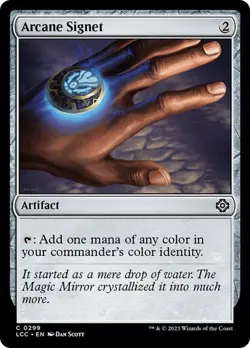 Arcane Signet Commander: The Lost Caverns of Ixalan MTG Magic - Image 1