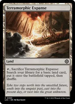 Terramorphic Expanse Commander: The Lost Caverns of Ixalan MTG Magic - Image 1