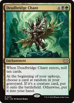 Deadbridge Chant Commander: Duskmourn: House of Horror MTG MAGIC - Image 1