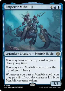 Emperor Mihail II Commander: The Lost Caverns of Ixalan MTG Magic - Image 1