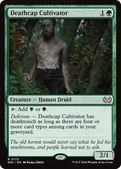 Deathcap Cultivator Commander: Duskmourn: House of Horror MTG MAGIC - Image 1