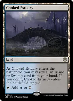 Choked Estuary Commander: The Lost Caverns of Ixalan MTG Magic - Image 1