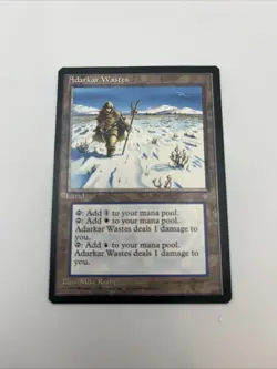 Adarkar Wastes Ice age 1995 Excellent Mtg Magic the Gathering Mike Raabe - Image 5