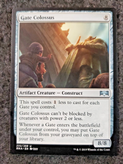 GATE COLOSSUS MAGIC The Gathering MTG no play NM/EX (DS3D1K6) - Image 1