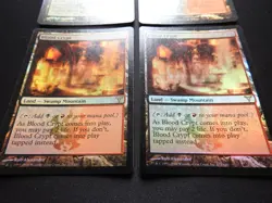 4x Blood Crypt FOIL HP/DMG [Dissension] Mtg Magic Free Priority Mail! - Image 3