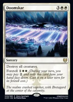 Doomskar -Foil Light Play MTG Kaldheim - Image 1
