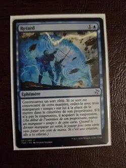 MTG French Delay/Retard RARE Imported 100% Real MTG French Print - Image 1