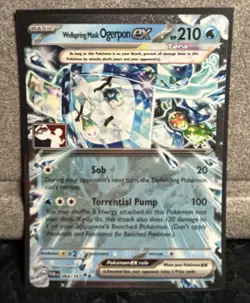 Wellspring Mask Ogerpon ex 064/167 Prize Pack Series Cards Holo Pokemon TCG - Image 1