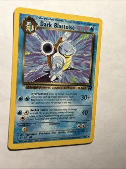 2000 POKEMON TCG Dark Blastoise 20/82 Team Rocket WOTC Rare Vintage Card LP - Image 4
