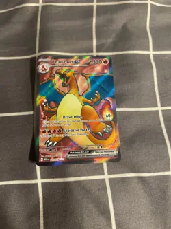 Charizard EX 183/165 Full Art Holo Rare Scarlet & Violet 151 NM Pokemon TCG - #2 - Image 1