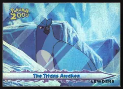 The Titans Awaken RAINBOW HOLO - 63 - Topps Pokemon The Movie 2000 - DMG - Image 1