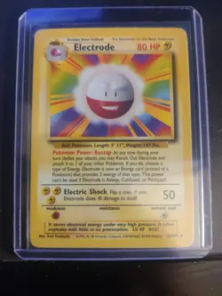 Pokemon TCG - Electrode - 21/102 - Unlimited Base Set - LP Rare (1999) - Image 4