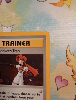 Pokemon TCG The Rocket's Trap Gym Heroes Holo 19/132 Unlimited - Image 2