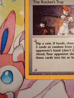 Pokemon TCG The Rocket's Trap Gym Heroes Holo 19/132 Unlimited - Image 4