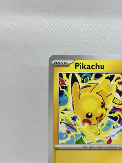 Pokemon TCG 2025 World Championship Black Star Promo Pikachu 225 - Image 2