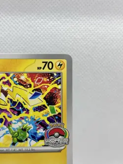 Pokemon TCG 2025 World Championship Black Star Promo Pikachu 225 - Image 3