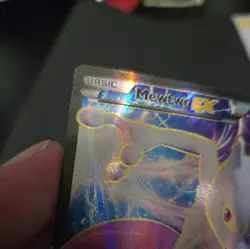 Mewtwo EX- XY125 Full Art XY Black Star Promo - Pokemon - Image 2