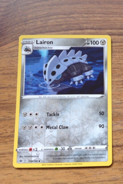 Lairon 110/198 Reverse Holo Chilling Reign Pokemon Cards TCG . Free UK Postage - Image 3