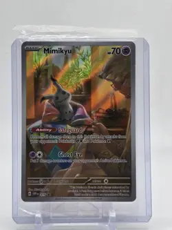 Mimikyu 075 Scarlet & Violet Black Star Promo Full Art Holo Pokemon NM/M Sealed - Image 1