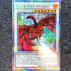 Black Rose Dragon (Alt Art) RA04-EN057 Quarter Century Secret Rare -Yugioh [NM] - Image 1