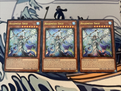 Yugioh Regenesis Sage x3 Ultra Rare ALIN-EN014 Near Mint - Image 1