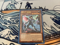 Yugioh K9-17 Izuna Ultra Rare JUSH-EN031 Near Mint - Image 1