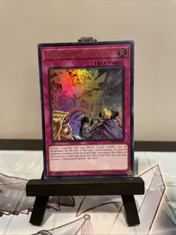 Yugioh Dimensional Barrier DUDE-EN048 Ultra Rare 1st Ed NM Near Mint - Image 1