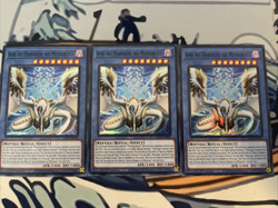 Yugioh Ame No Habakiri No Mitsurugi x3 Super Rare ALIN-EN092 Near Mint - Image 1