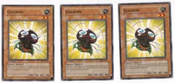 Yugioh- 3X Gokipon - Common - 1st Edition - SOI-EN019 - Near Mint - Image 1