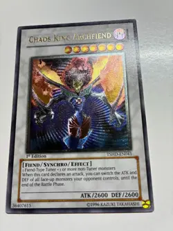 USA Seller Yugioh Chaos King Archfiend TSHD-EN041 Ultimate Rare 1st Ed NM - Image 2