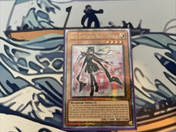 Yugioh Sky Striker Ace - Roze Quarter Century Secret Rare RA04-EN031 Near mint - Image 1