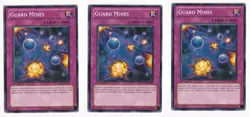 Yugioh- 3X Guard Mines - Common - 1st Edition - DP11-EN028 - Near Mint - Image 1