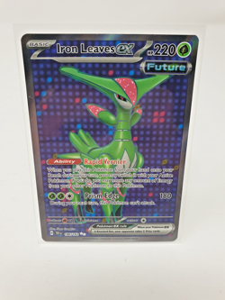 Iron Leaves ex 186/162 Temporal Forces Full Art Double Rare Pokemon TCG Card ENG - Image 1