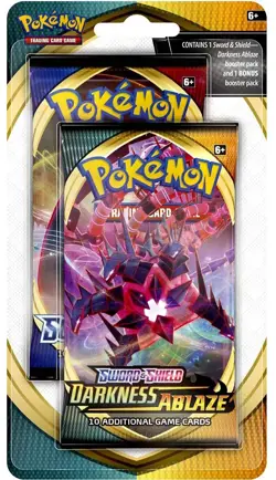 Pokemon Darkness Ablaze Bonus Double Pack Bonus Booster Set Sword & Shield 820650808111 - Image 1