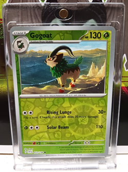 Gogoat Reverse Holo - 012/198 - Scarlet & Violet Base Pokemon 2023 NM - Image 1