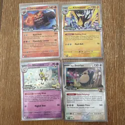 Pokemon TCG - Journey Together Stamped Prerelease Promo x4 - SVP 181 182 183 184 - Image 1