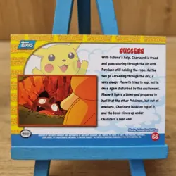 Topps Pokemon Pikachu Vacation Success No.55 Blue Back Card - Image 2