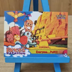 Topps Pokemon Pikachu Vacation Everyone...Pull!!! No.52 Black Back Card - Image 1