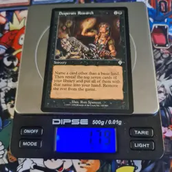 Desperate Research Invasion Nm Magic the Gathering Mtg OG Card Rare - Image 5