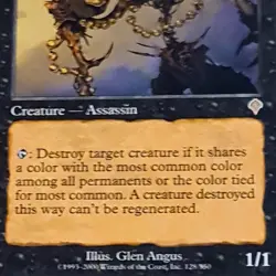 Tsabos Assassin 🇬🇧 Invasion Nm Magic the Gathering Mtg Rare OG Card - Image 3