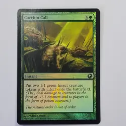 MTG - 1x Carrion Call - Scars of Mirrodin - NM Foil - Magic The Gathering, Green - Image 1