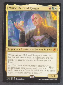 MTG - 1x Minsc Beloved Ranger - Adventures in the Forgotten Realms - NM - 2021 - Image 1