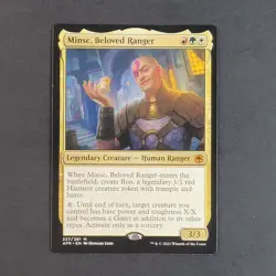 MTG - 1x Minsc Beloved Ranger - Adventures in the Forgotten Realms - NM - 2021 - Image 2
