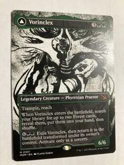 1x MTG Vorinclex / The Grand Evolution Extended Art Showcase MOM NM - Image 1