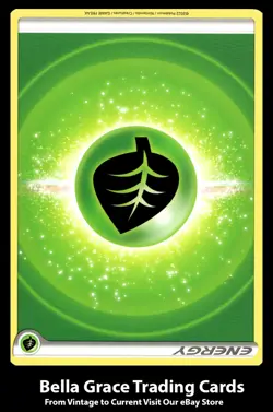 2022 Crown Zenith Grass Energy #Unnumbered Pokemon TCG - Image 1