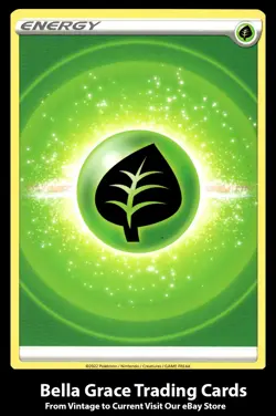 2022 Crown Zenith Grass Energy #Unnumbered Pokemon TCG - Image 1