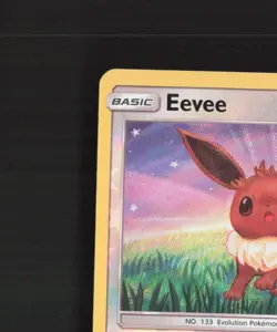 Eevee 101/149 Sun & Moon Reverse Holo Pokemon Card LP - Image 3