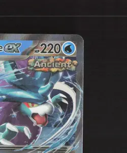 Walking Wake ex SVP 127 Scarlet & Violet Black Star Promo Holo Pokemon Card DMG - Image 4