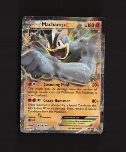 Machamp EX XY108 Black Star Promo Holo Pokemon Card - Image 3