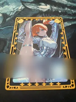 Premuim Rare Metal Waifu Card - Misty - Image 1